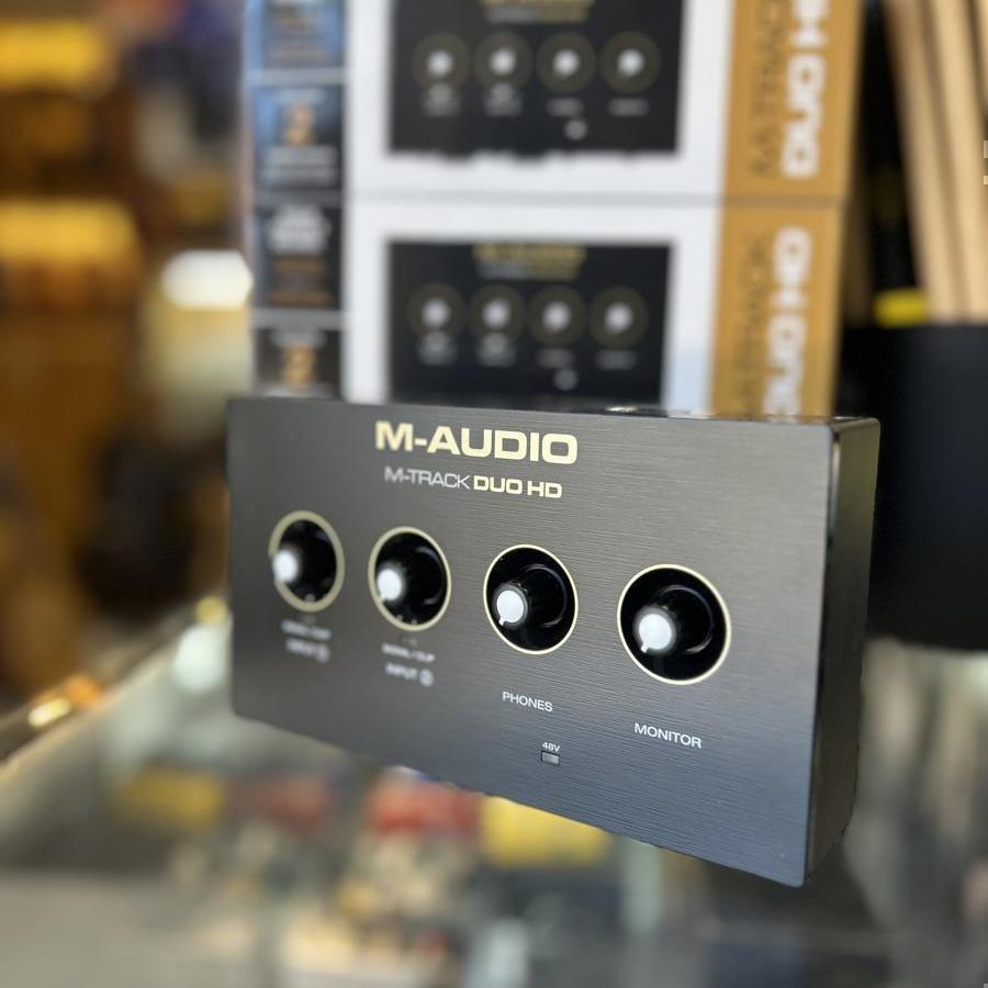 INTERFAZ GRABACION - M-AUDIO M-TRACK DUO HD - USB 2 In 2 Out